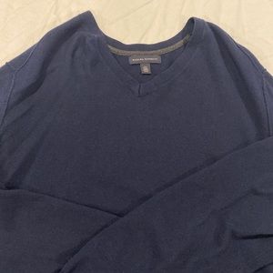 Men’s Banana Republic Silk/Cashmere V-Neck Sweater